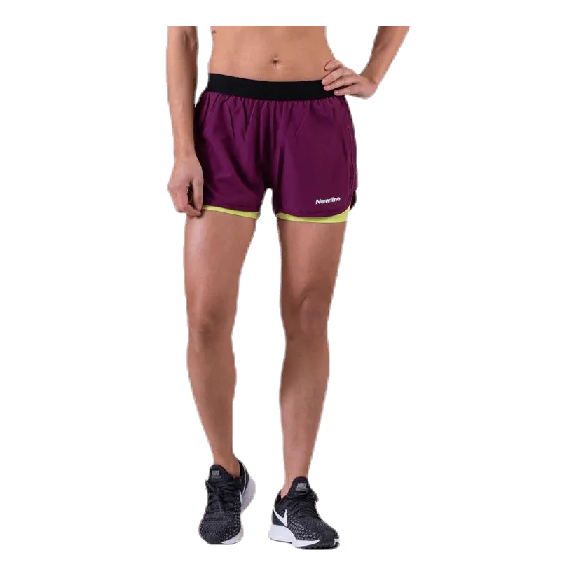 2-Lay Shorts Purple/Green