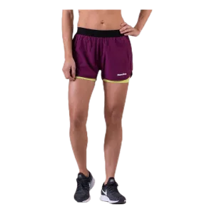 2-Lay Shorts Purple/Green