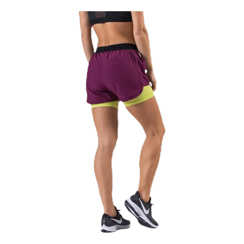 2-Lay Shorts Purple/Green