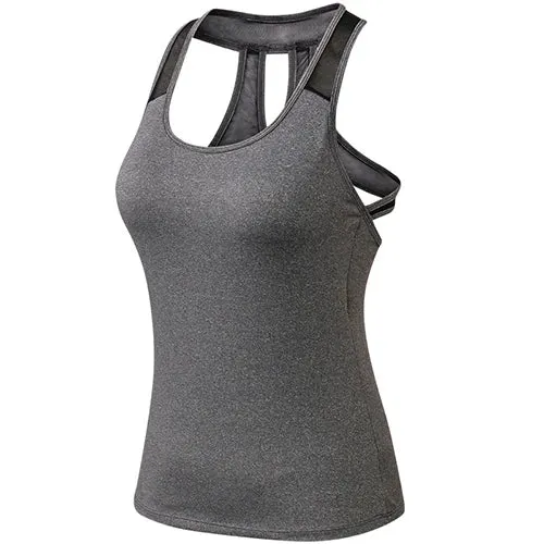 2023 Yoga Tops Vest for Women Sports Top Fitness Sport Shirt Gym Yoga Tops Female t Shirt Sleeveless Yoga Shirt Sportwear
