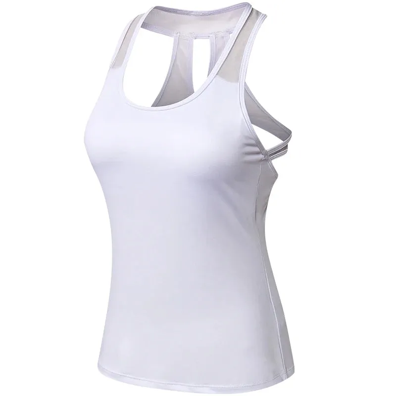 2023 Yoga Tops Vest for Women Sports Top Fitness Sport Shirt Gym Yoga Tops Female t Shirt Sleeveless Yoga Shirt Sportwear