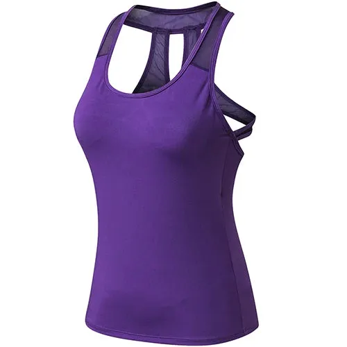 2023 Yoga Tops Vest for Women Sports Top Fitness Sport Shirt Gym Yoga Tops Female t Shirt Sleeveless Yoga Shirt Sportwear