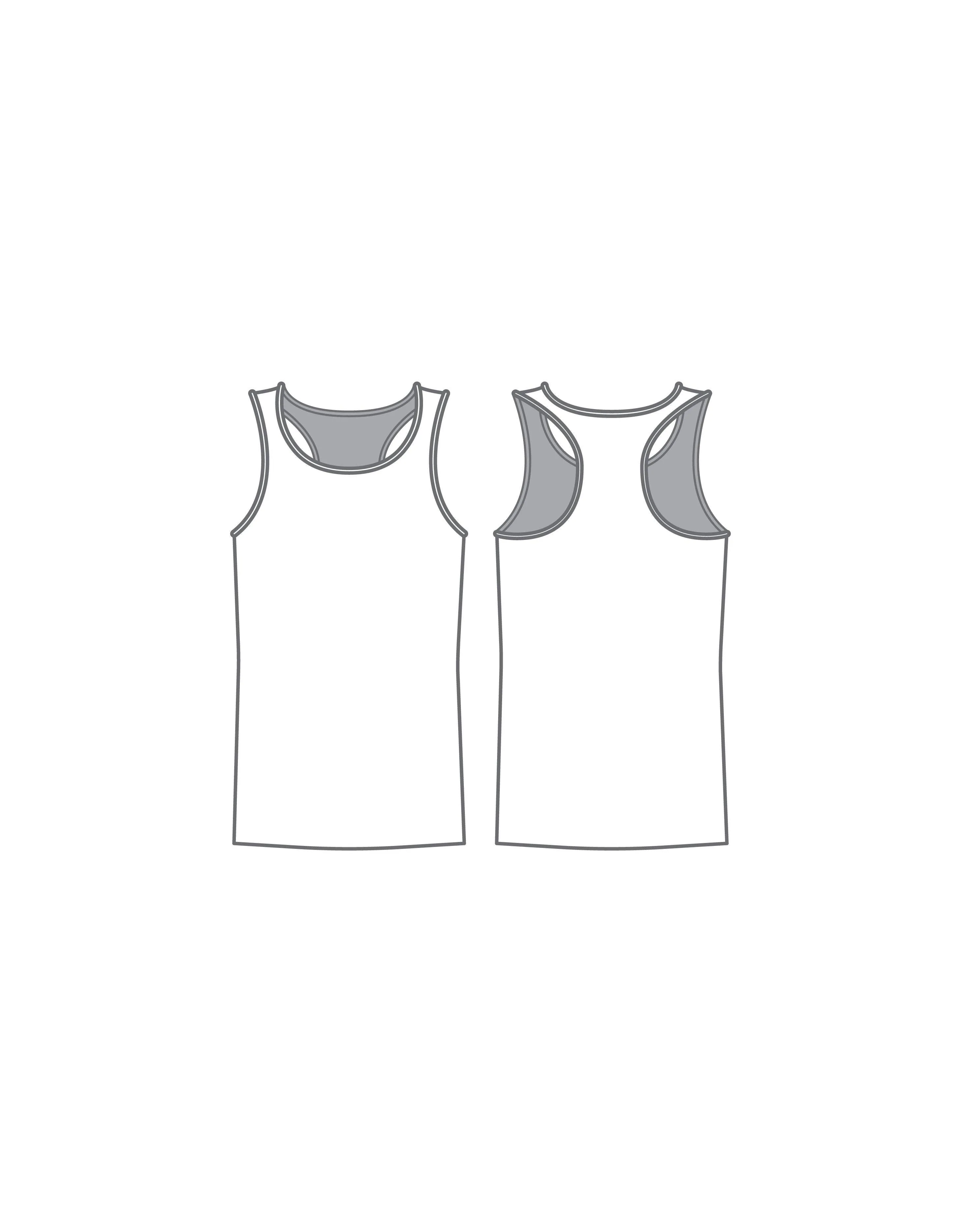 Accent Racer Strap Tank