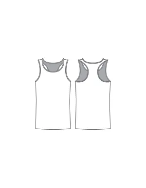 Accent Racer Strap Tank