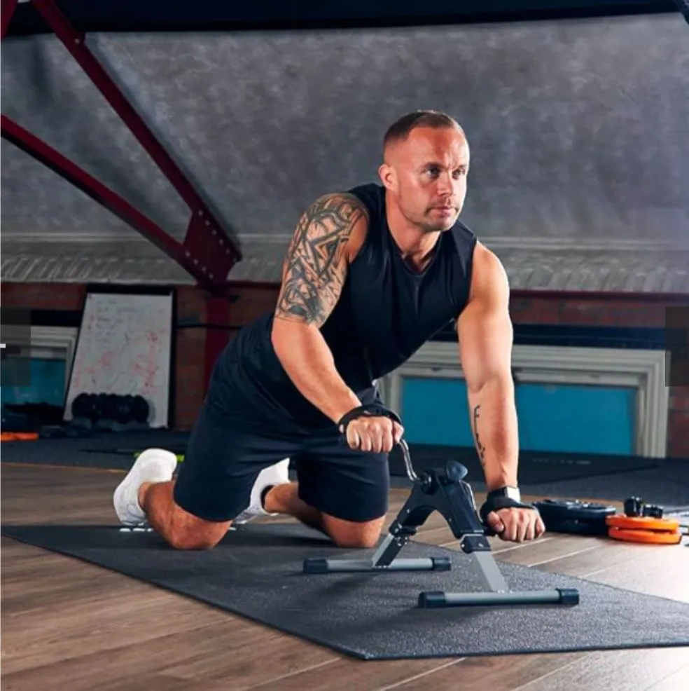 Arm & Leg Pedal Exerciser Variable Resistance with LCD Display