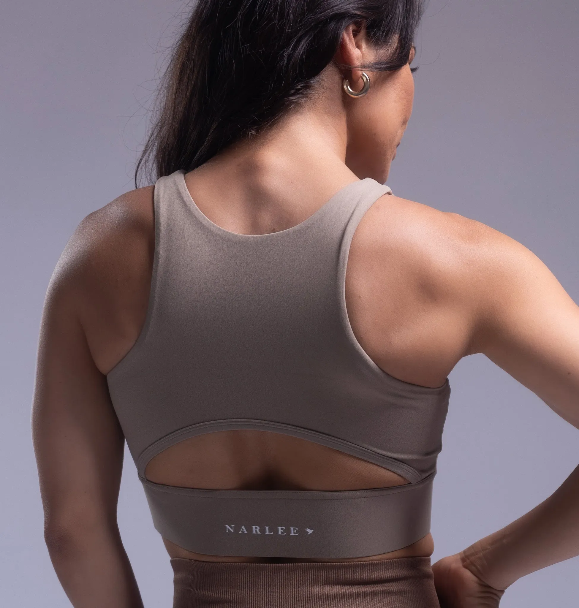 Bae sports Bra Beige