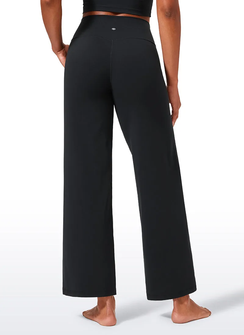 Butterlift® High Waisted Wide Leg Pants with Pockets 29"