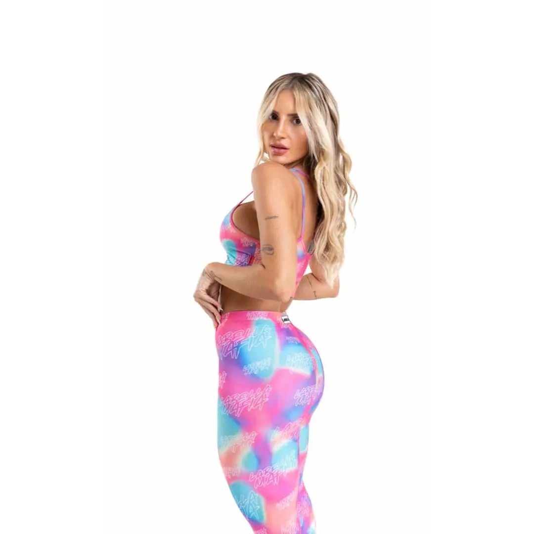 Conjunto Top y Leggings Beach Sport Estampado