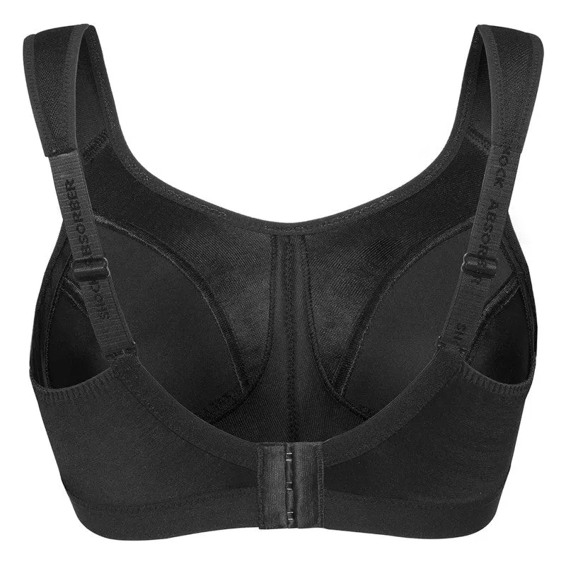 D  Max Support Sports Bra Black - Shock Absorber