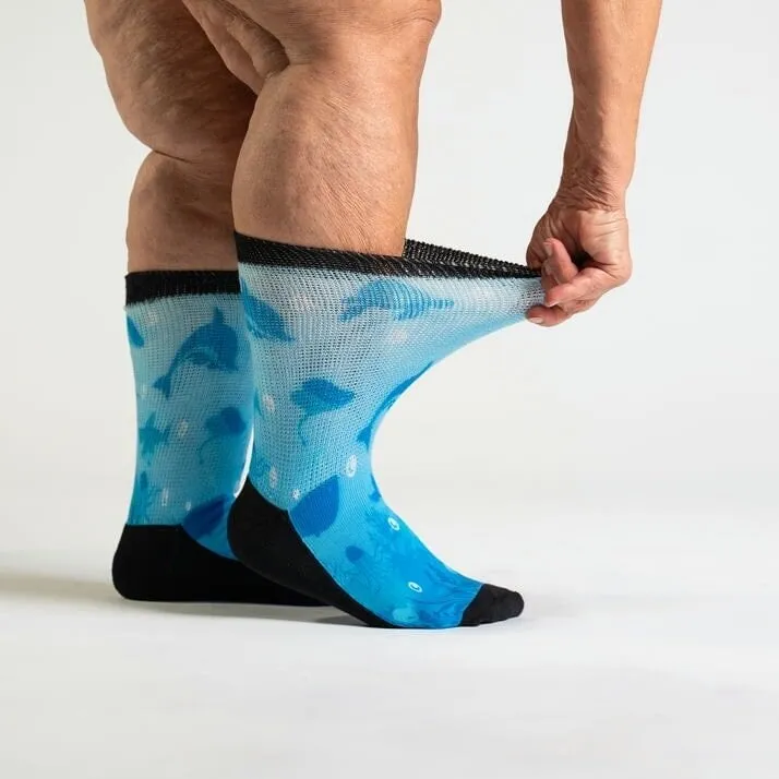 Deep Sea EasyStretch™ Diabetic Socks