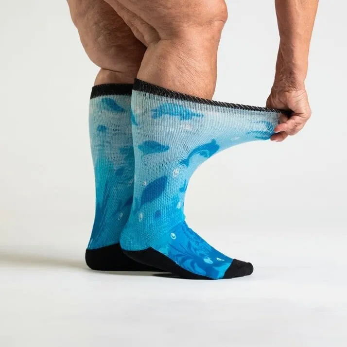 Deep Sea EasyStretch™ Diabetic Socks