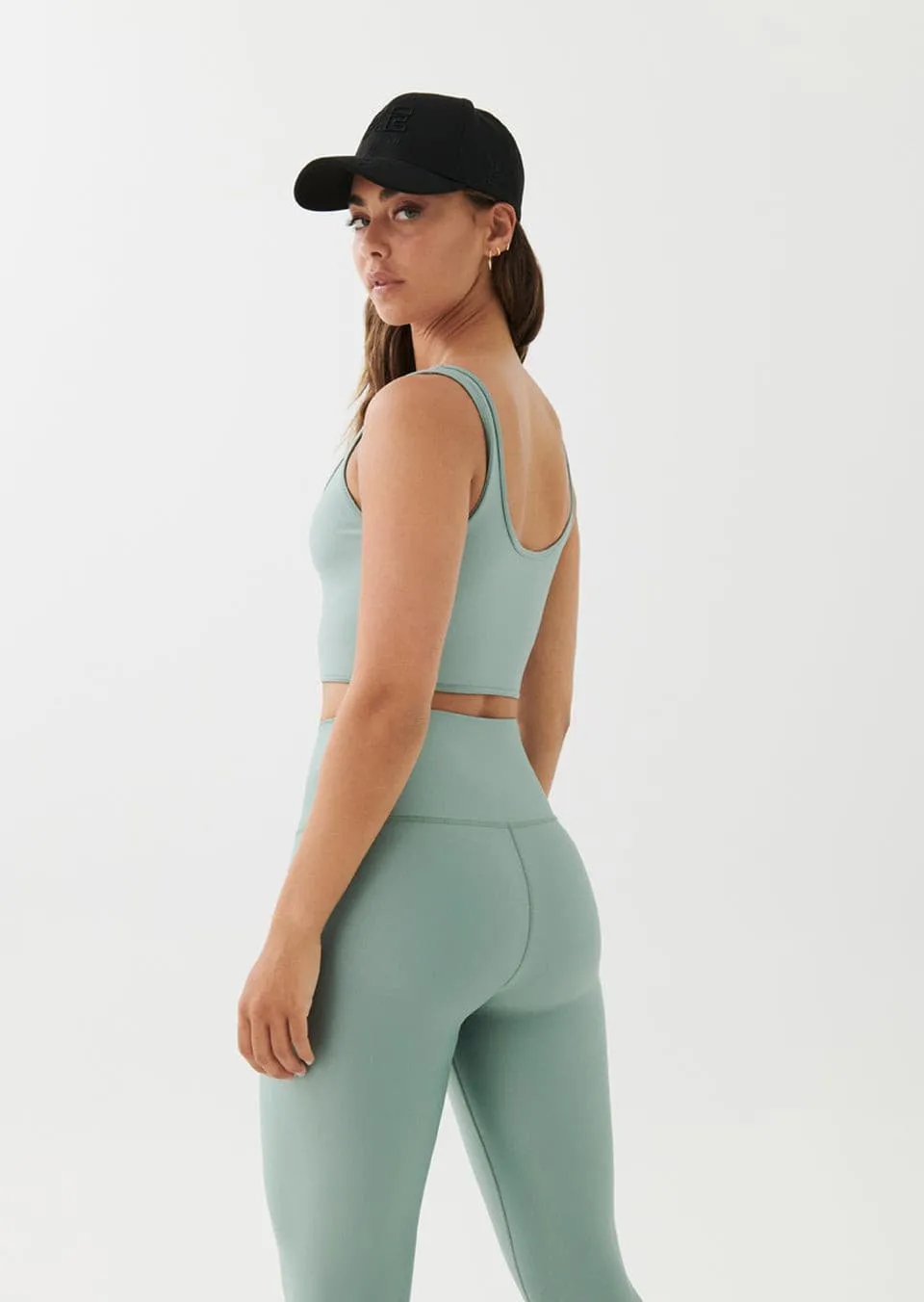 GRAND STAND SPORTS BRA IN ICEBERG GREEN