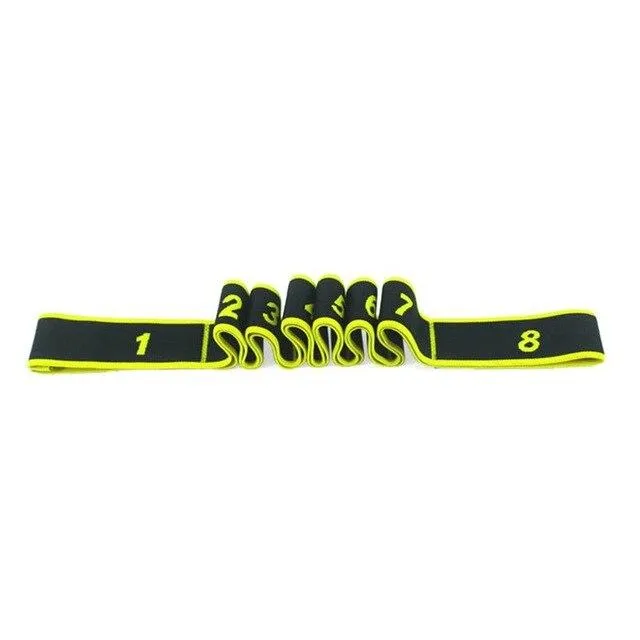 Gymnastics Adult Training Belt Latin Dance Band Elastic Band Yoga Stretching Resistance Rope Wear Resistant