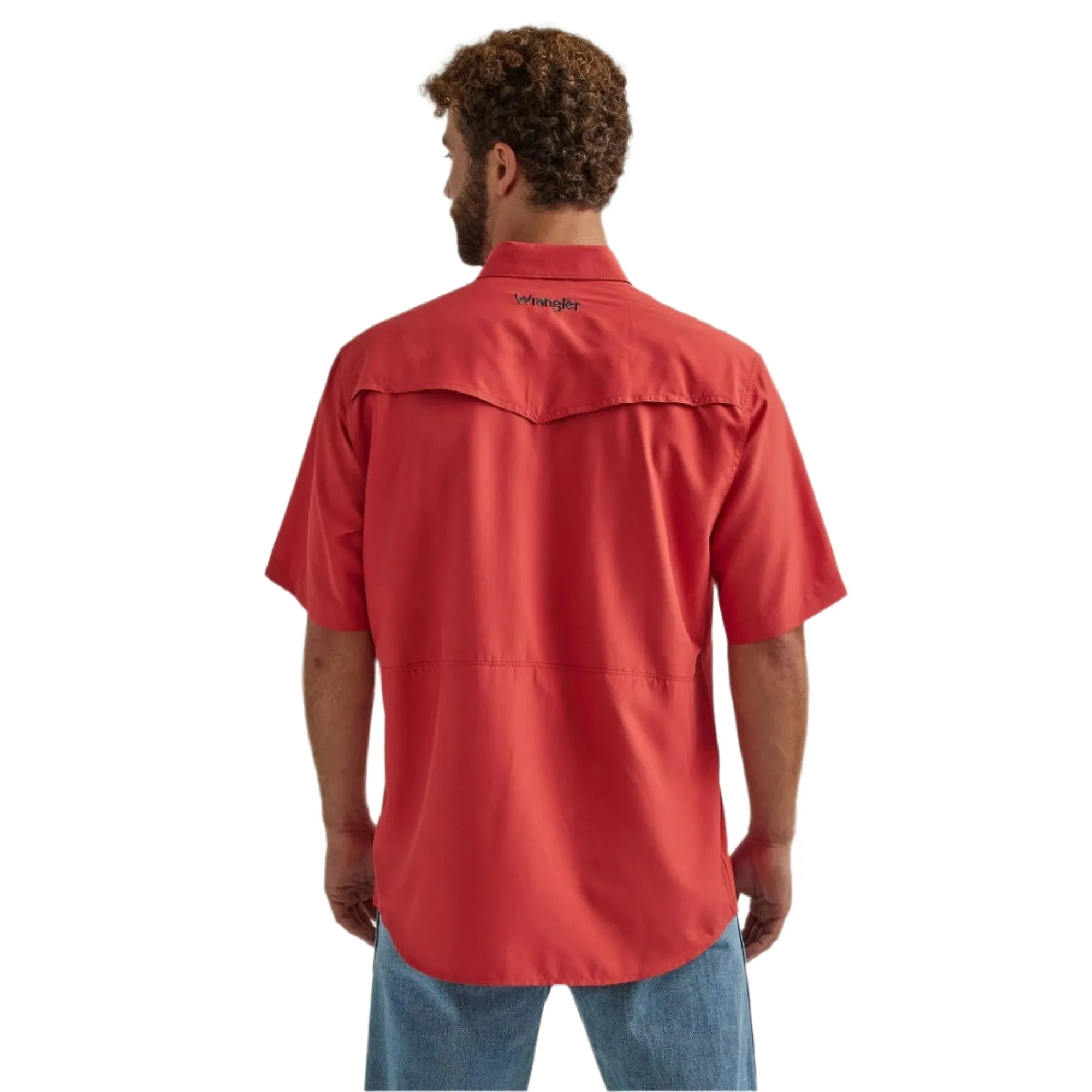 Men's Wrangler® Performance Short Sleeve Shirt - Classic Fit 112344571
