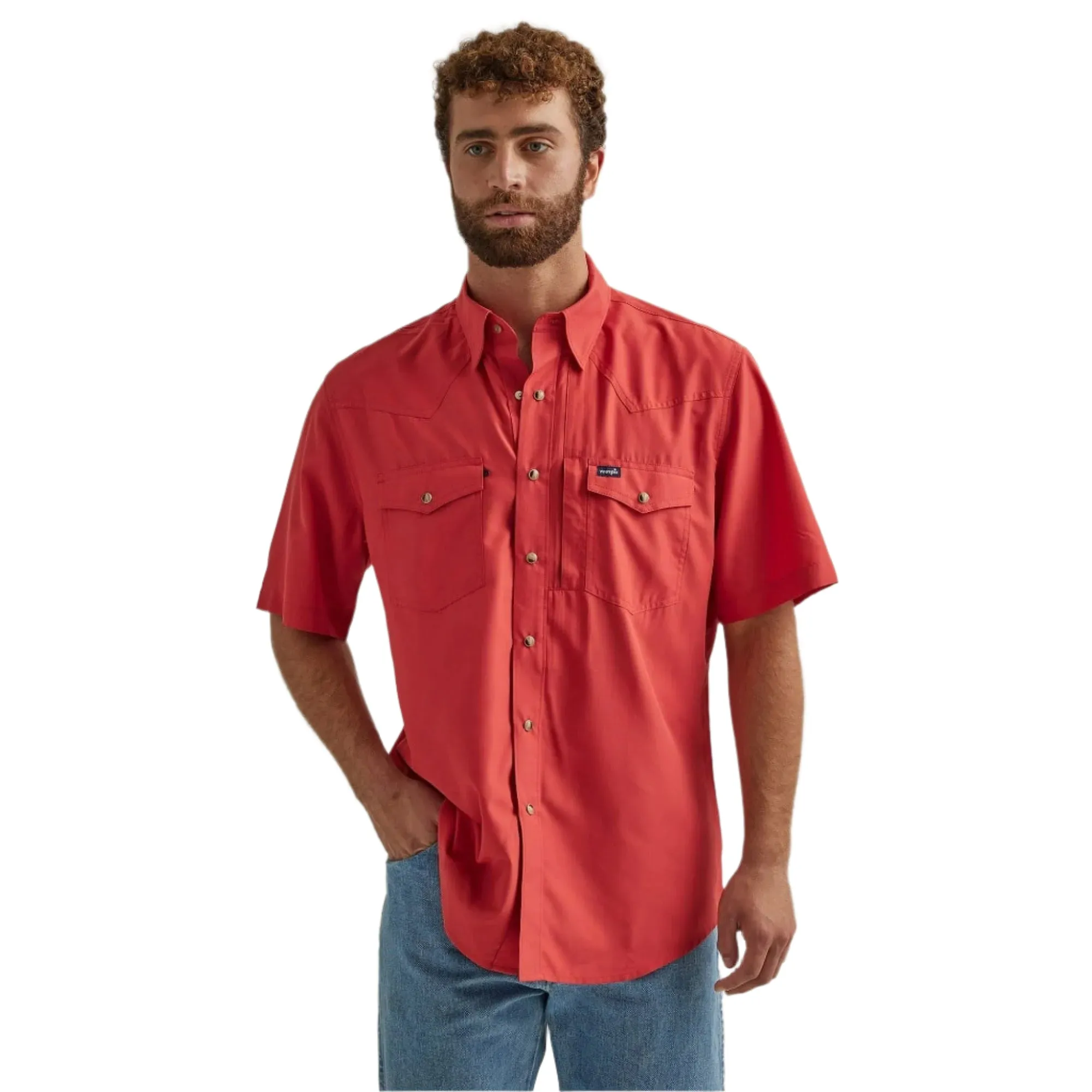 Men's Wrangler® Performance Short Sleeve Shirt - Classic Fit 112344571