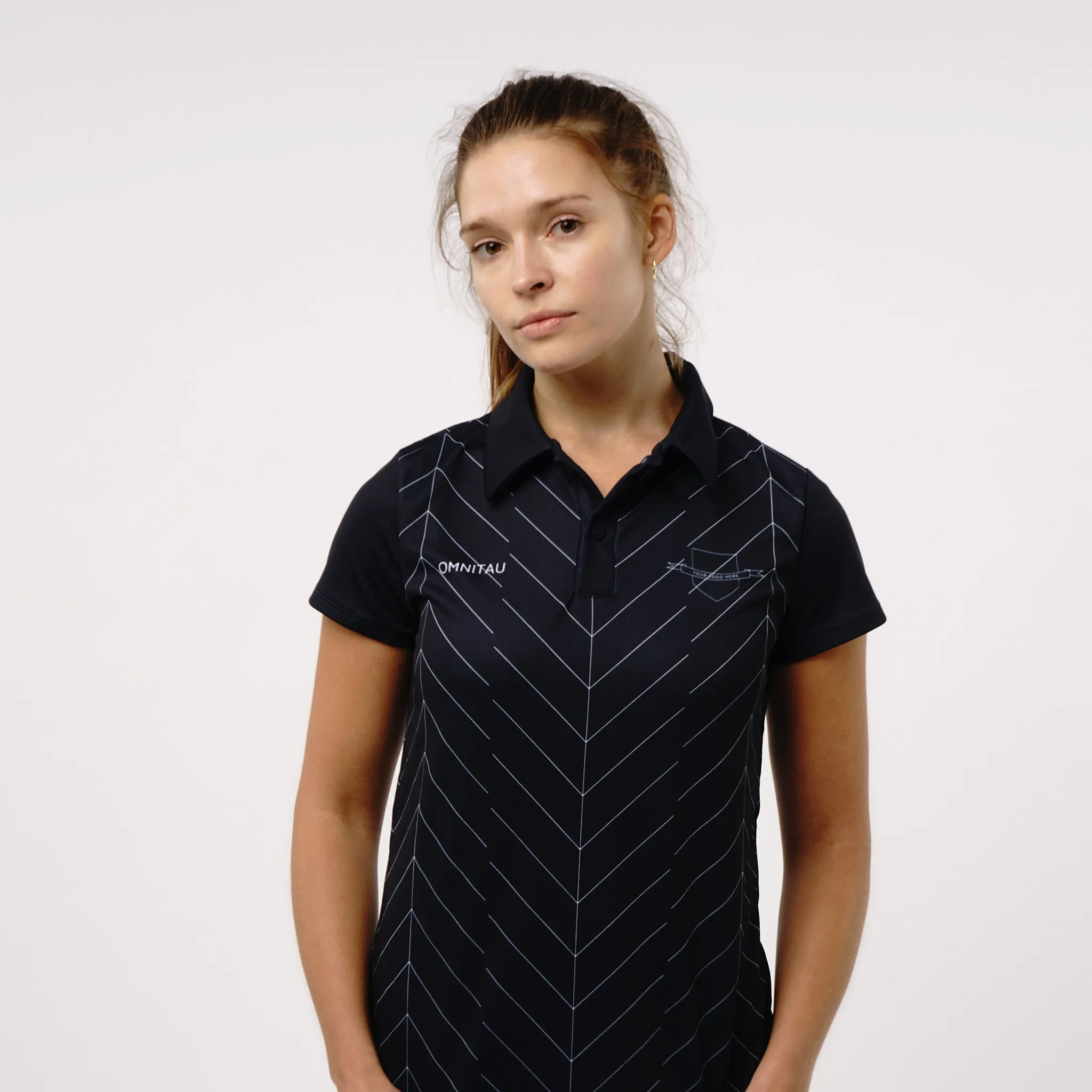 Omnitau Bespoke Short Sleeve Polo Neck Training Shirt