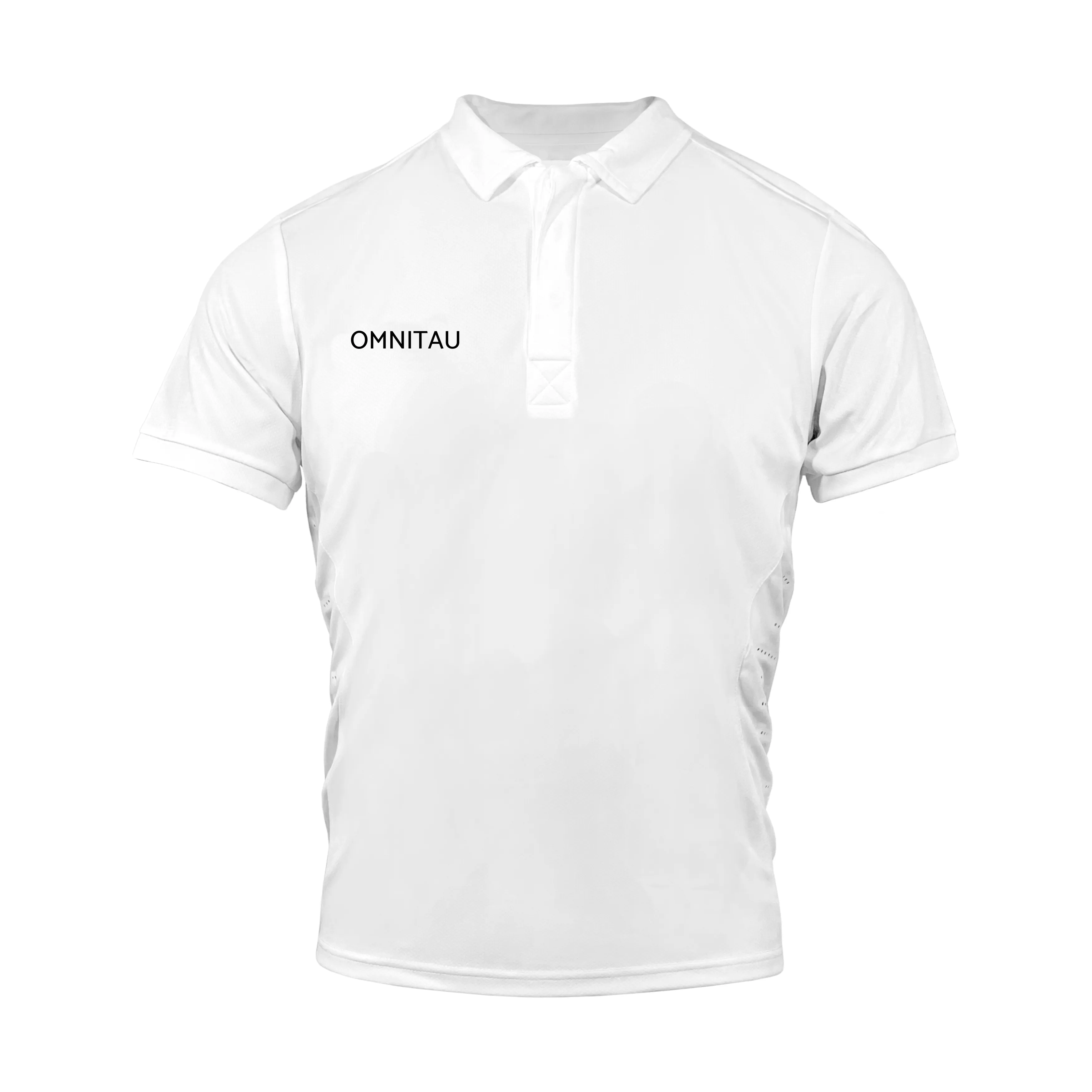 Omnitau Kid's Team Sports Breathable Technical Polo - White