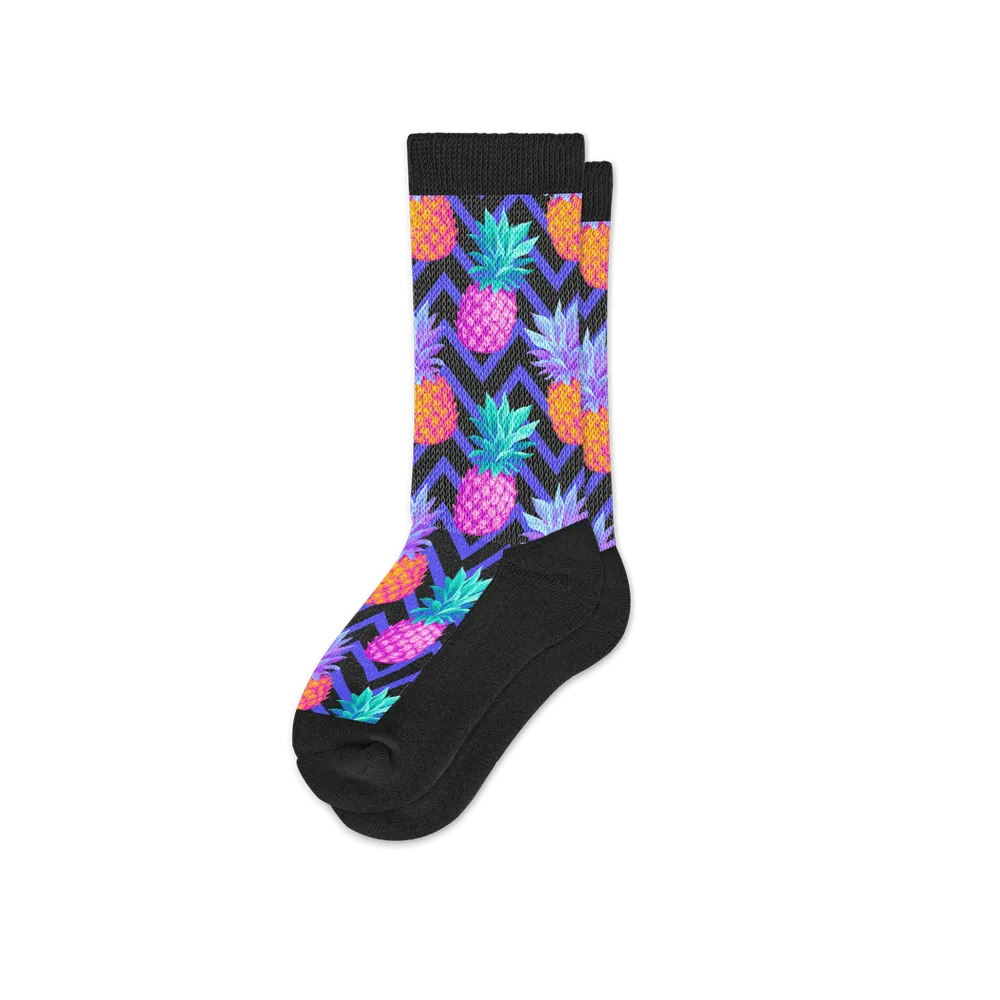 Pineapple Party EasyStretch™ Diabetic Socks