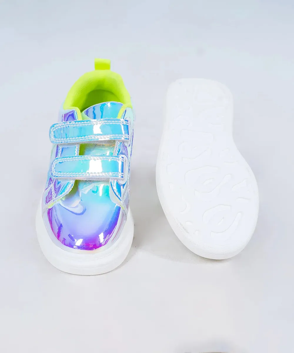 Purple Shimmer Colored Party Shoes for Girls