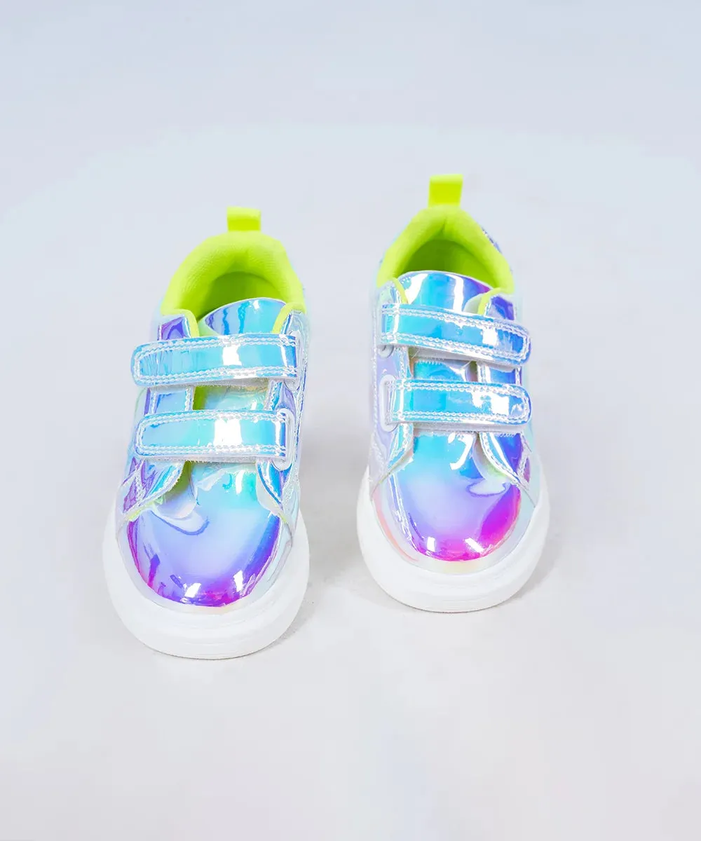 Purple Shimmer Colored Party Shoes for Girls