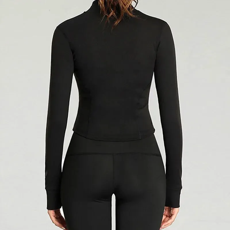 Quick Dry Long Sleeve Fitness Workout Sportswear
