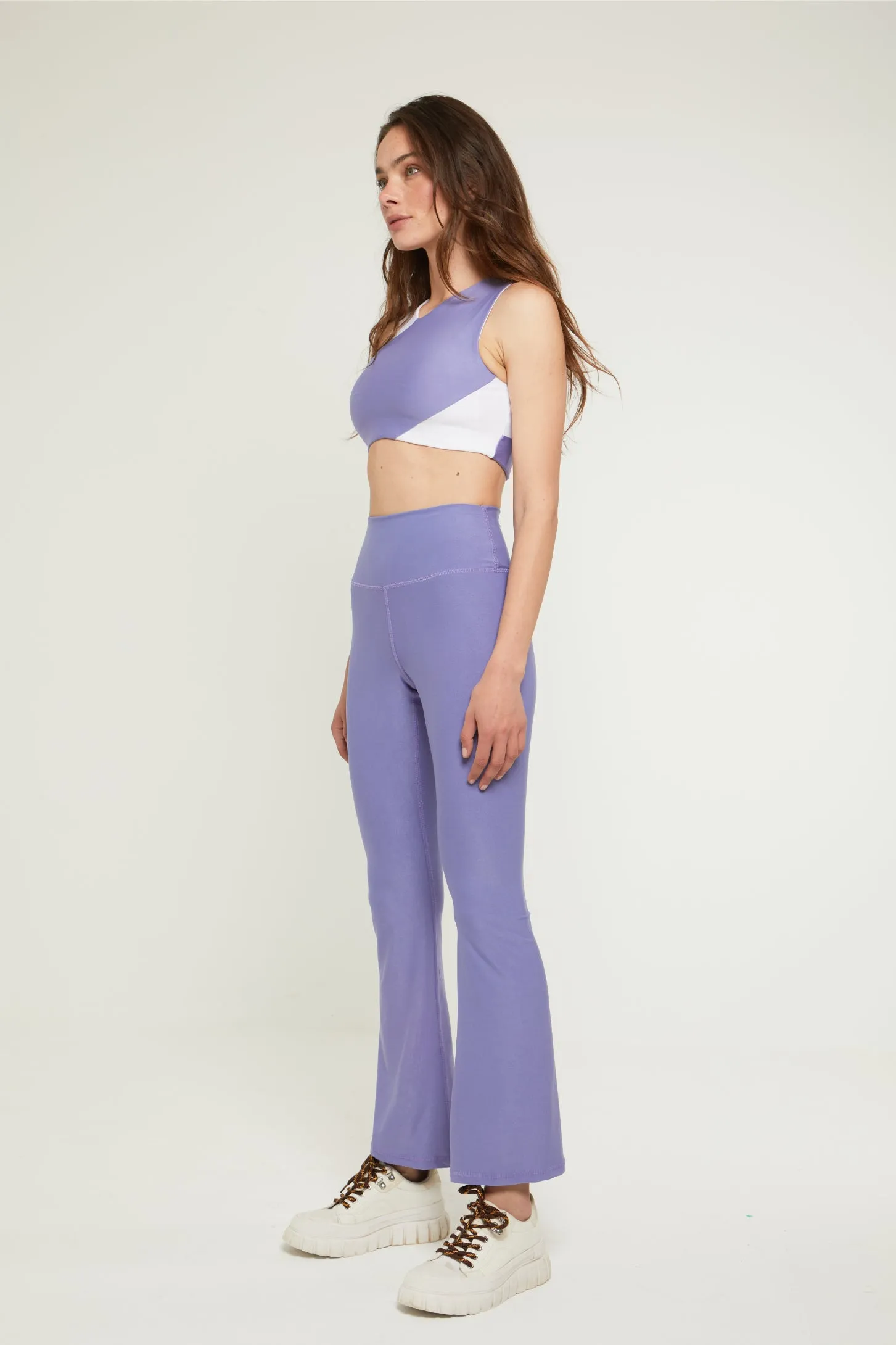 SECOND SKIN YOGA PANTS - LILAC