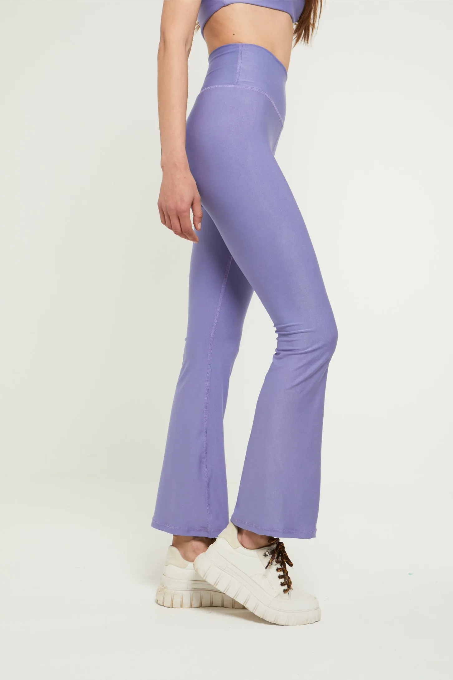 SECOND SKIN YOGA PANTS - LILAC