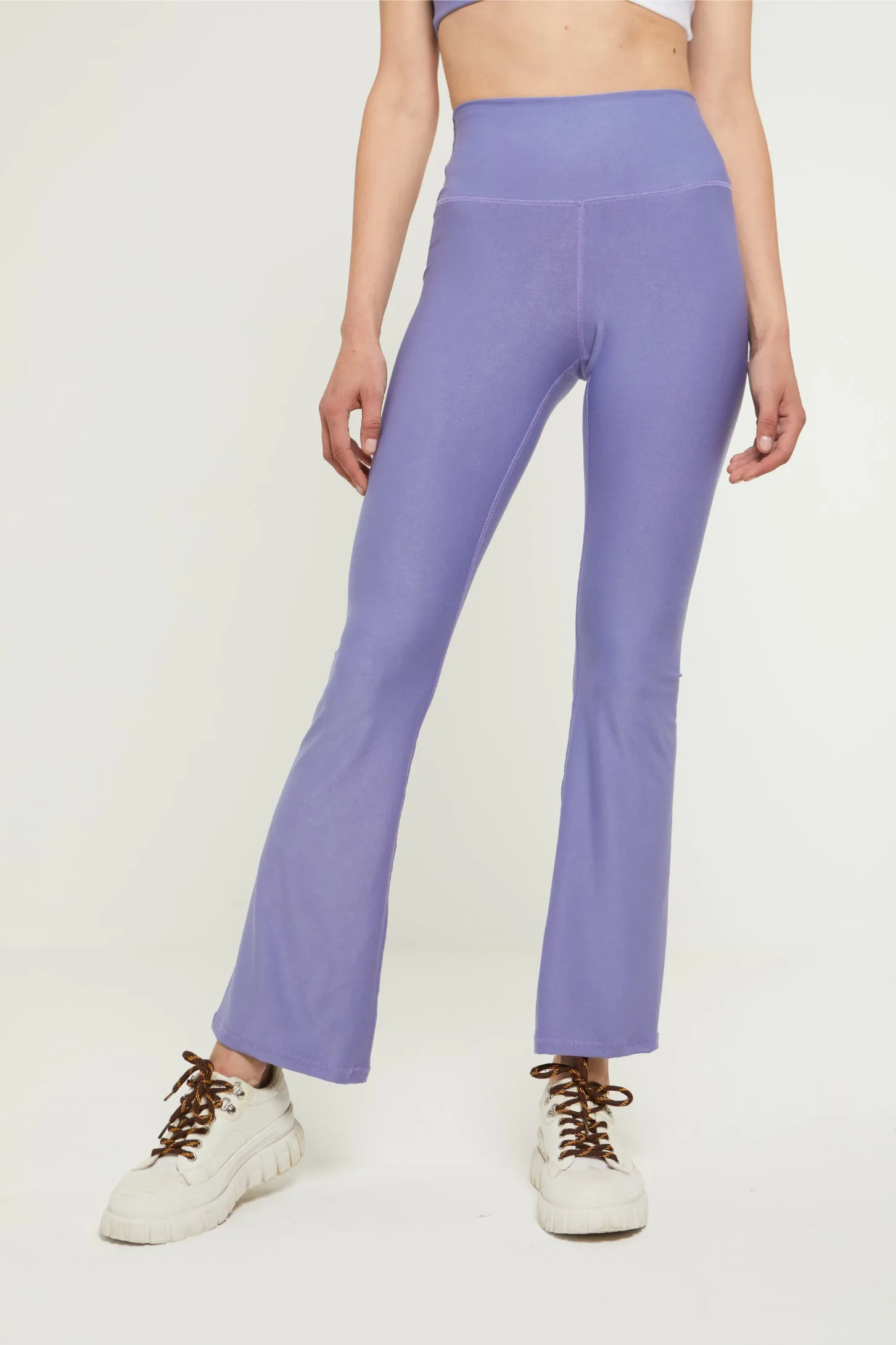 SECOND SKIN YOGA PANTS - LILAC
