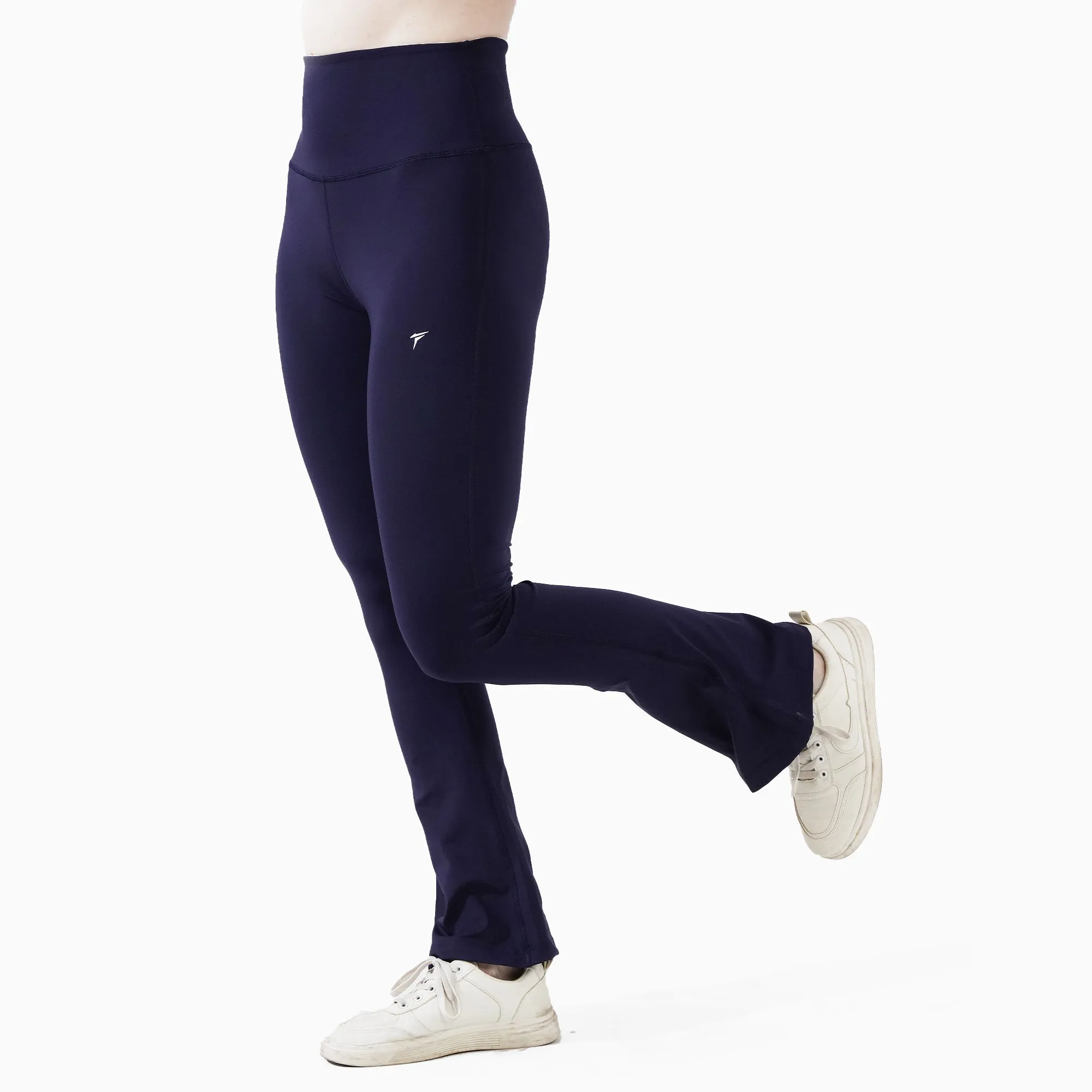 Tf-Navy Premium Flare Leggings