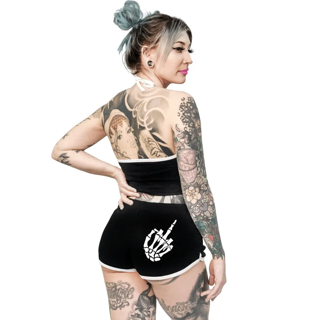 Up Yours Womens Dolphin Hot Shorts